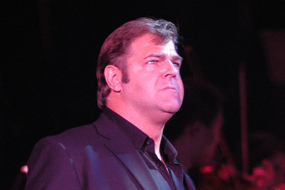 Chuck Wagner as Caiaphas in the UTEP Dinner Theatre 20th Anniversary production of JESUS CHRIST SUPERSTAR – IN CONCERT at the Don Haskins Center.